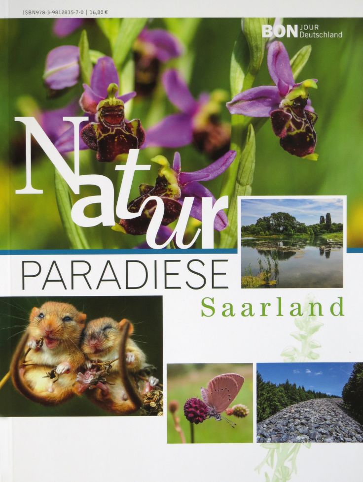 Titelseite "Natur-Paradiese Saarland"