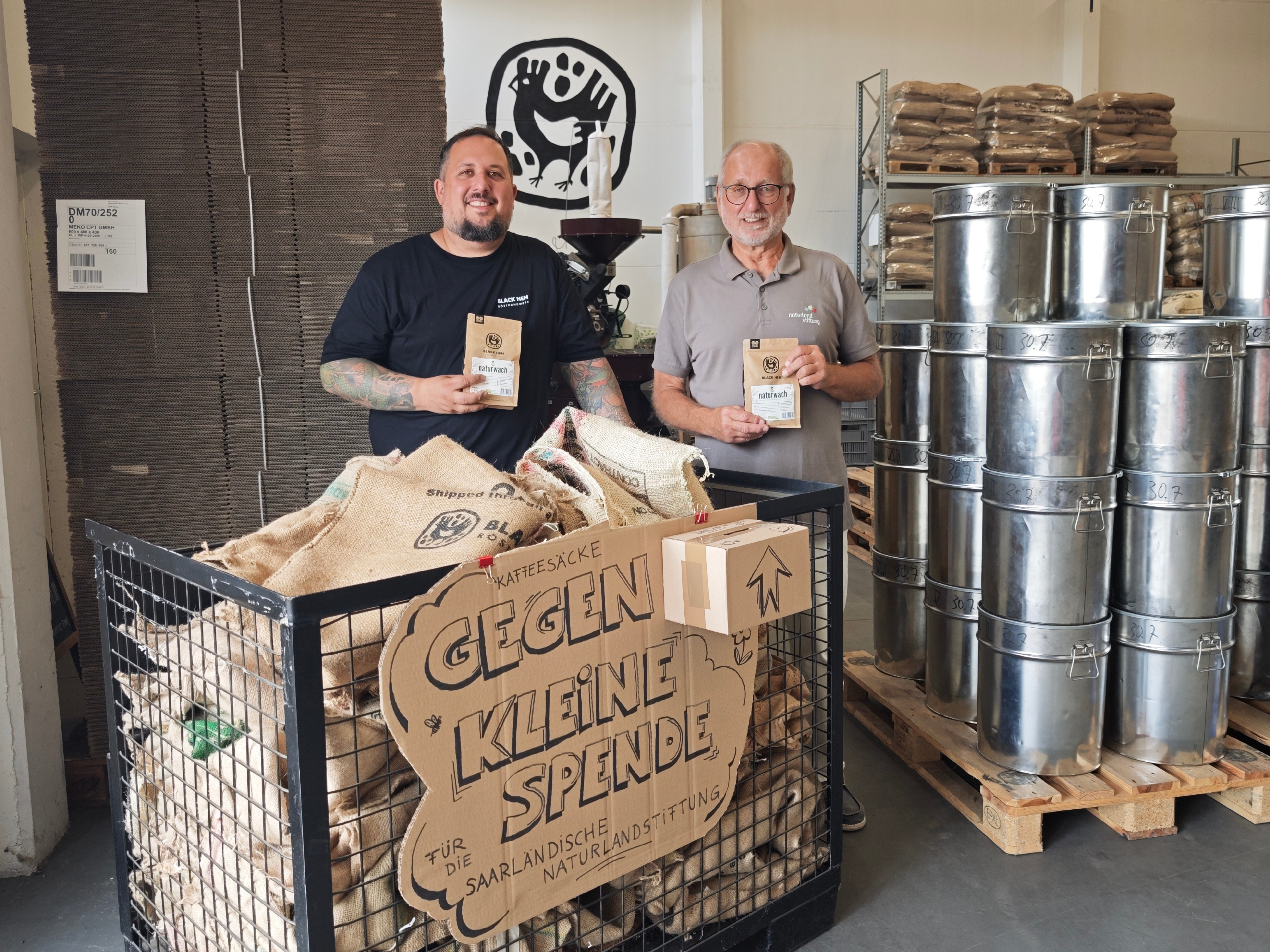 Kaffee für den Naturschutz: Kooperation mit Black Hen